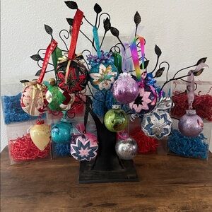 Vibrant Holiday Ornament Collection